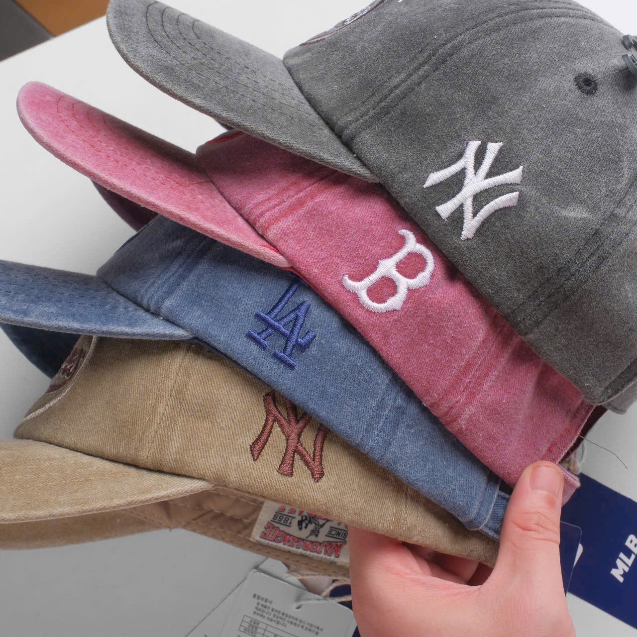 CAP MLB VINTAGE PINK