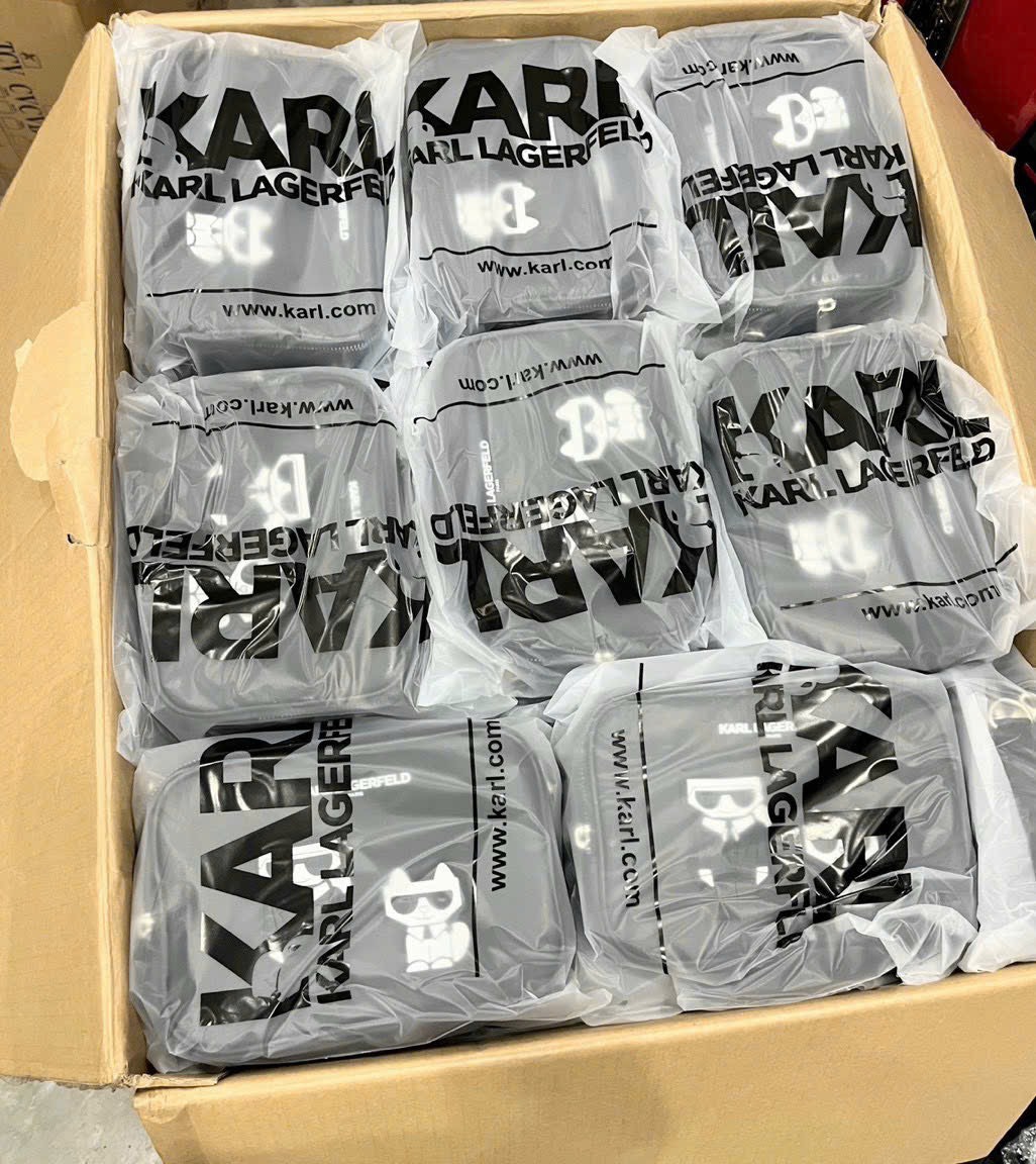 KARL LAGERFELD BLACK - TWIN LOGO