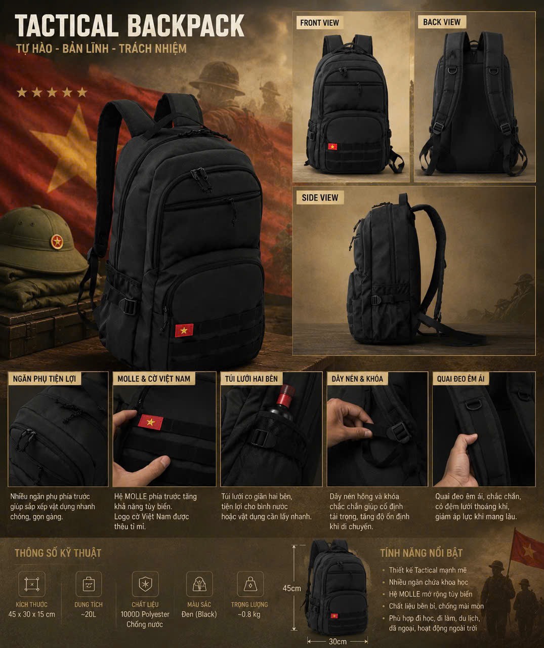DAS INTERVAL BACKPACK