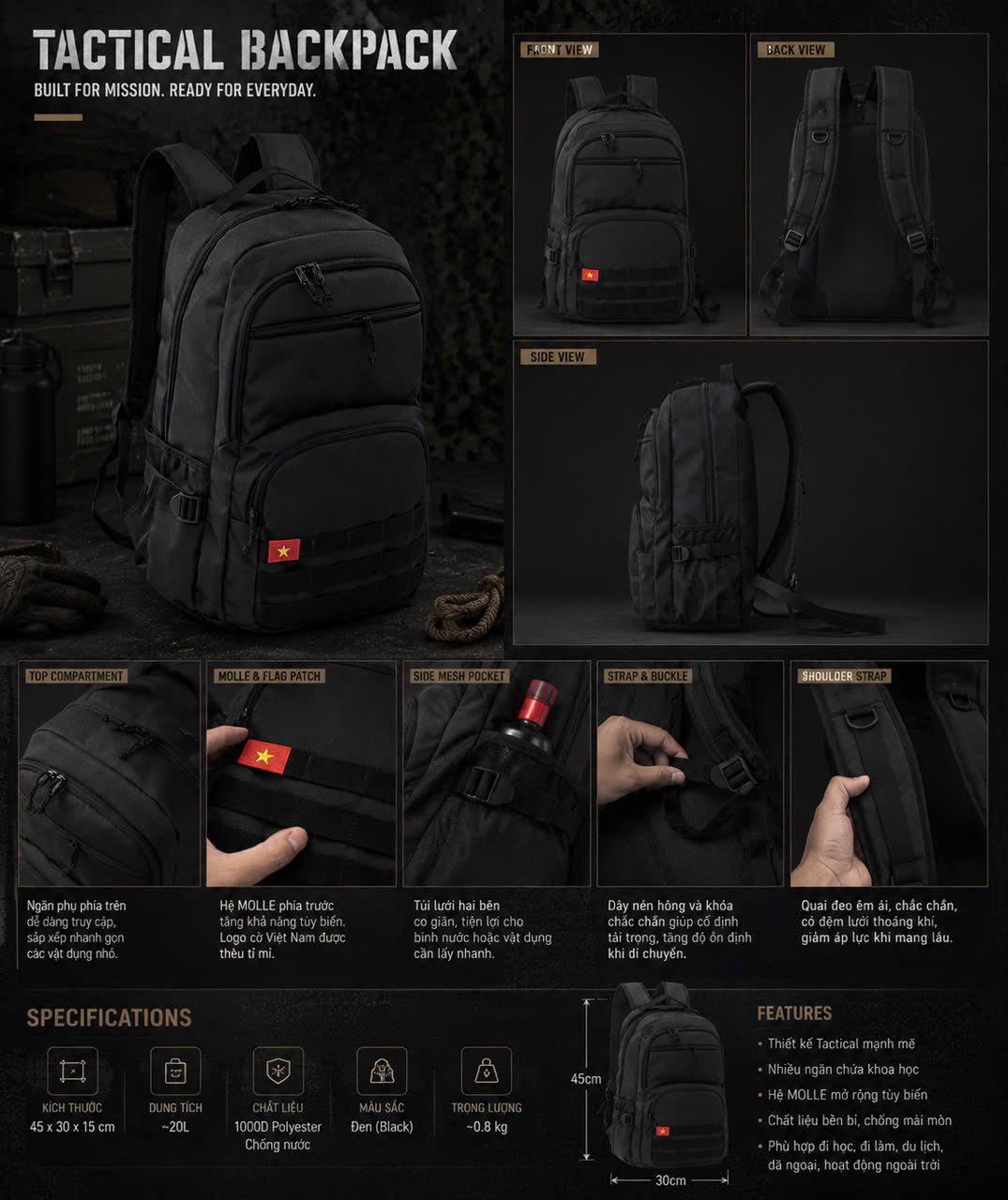DAS INTERVAL BACKPACK