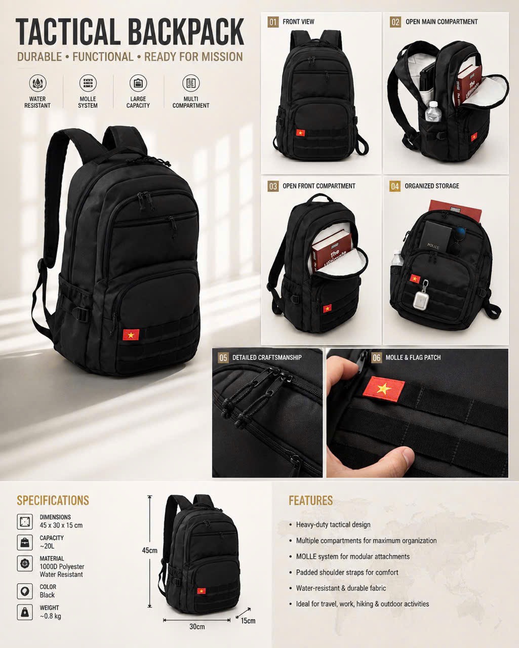 DAS INTERVAL BACKPACK
