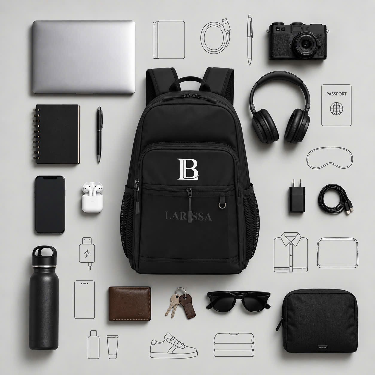 B LARISSA BACKPACK