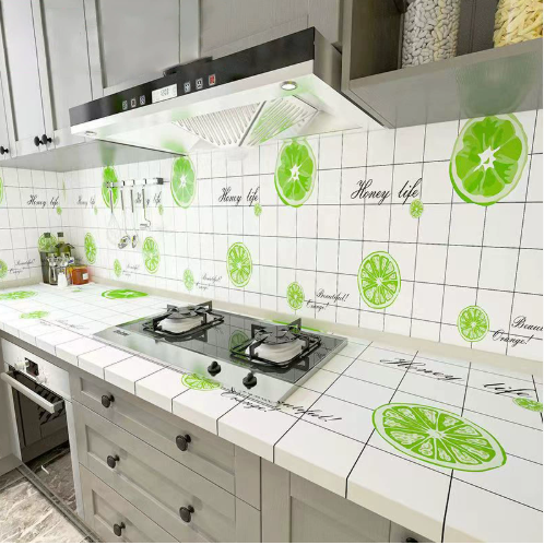 10/20m giấy dán tường Mẫu đá cẩm thạch Giấy dán tường tự dính Tủ bếp Phim nhà bếp Nhãn dán chống dầu mỡ Hình nền gạch cải tạo Nhãn dán máy tính để bàn