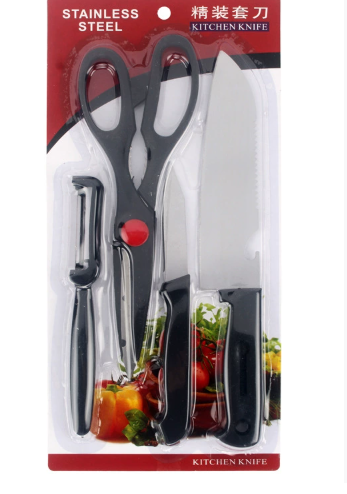 Bộ dao nhà bếp vỉ 8 món bộ dao quà tặng doanh nghiệp bộ dao 4 món bộ dao 5 món dao nhà bếp