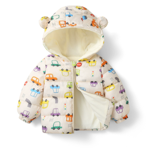 Áo khoác phao chần bông cho trẻ, áo bé trai bé gái mùa đông lạnh mùa xuân