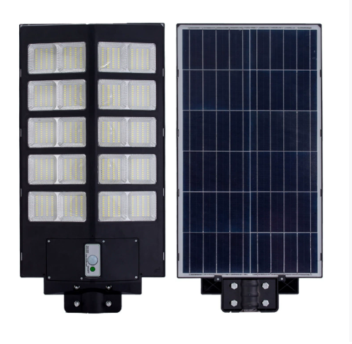 Đèn đường tích hợp năng lượng mặt trời ngoài trời HAKAQA đèn cảm ứng đèn sân vườn năng lượng mặt trời đèn đường công suất cao ngoài trời
