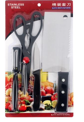 Bộ dao nhà bếp vỉ 8 món bộ dao quà tặng doanh nghiệp bộ dao 4 món bộ dao 5 món dao nhà bếp