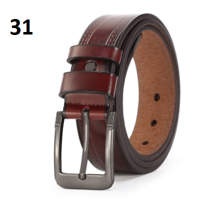 Thắt Lưng Nam Khóa Kim Siêu Sale 99K VICENZO Dây Mềm Khóa Hợp Kim, Nịt Thắt Lưng Nam Có Bảo Hành Lỗi 1 Đổi 1