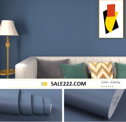 Giấy dán tường tự dính màu trơn dày chống thấm nước tự dính cho phòng ngủ ký túc xá sinh viên cho thuê nền tường giấy dán tường trang trí