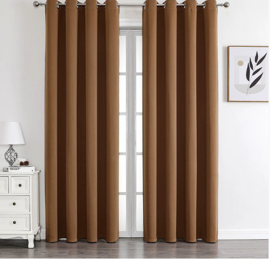 Rèm cửa dệt mịn, có độ chính xác cao, màu trơn, rèm cản sáng.