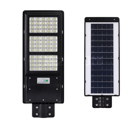 Đèn năng lượng mặt trời điều khiển từ xa ngoài trời nông thôn mới chiếu sáng sân vườn đèn năng lượng mặt trời tích hợp đèn đường