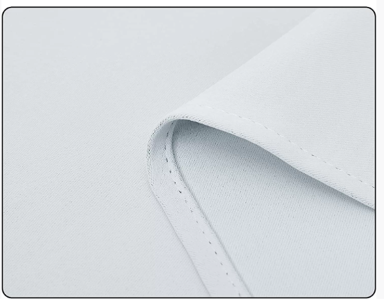 Rèm cửa dệt mịn, có độ chính xác cao, màu trơn, rèm cản sáng.