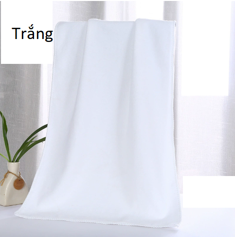 Khăn mặt khăn tắm màu 35x75cm, 70x140cm