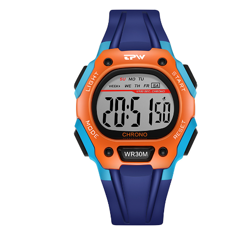 Đồng hồ học sinh nam TPW xanh da trời