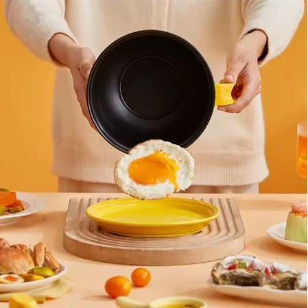 Ca Nấu Mì Lẩu Điện Con Vịt Vàng 1,8lit chống dính siêu dễ thương