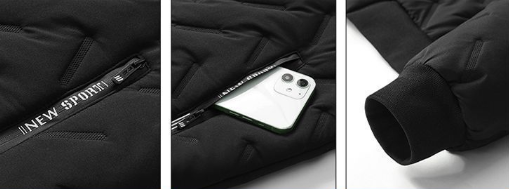 Áo khoác cotton nam mùa thu và mùa đông cừu cừu rộng rãi kích thước sang trọng quần áo cotton nam mùa đông giải trí ngoài trời ấm áp và lạnh áo khoác đệm nhỏ