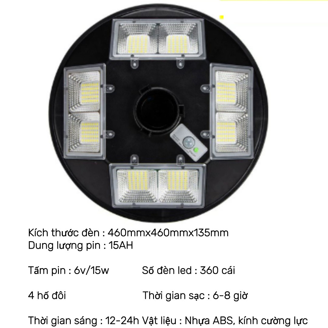 Đèn Năng Lượng Mặt Trời Đĩa Bay, Đèn LED Trang Trí Sân Vườn, Cảm Biến Chuyển Động, Kháng Nước