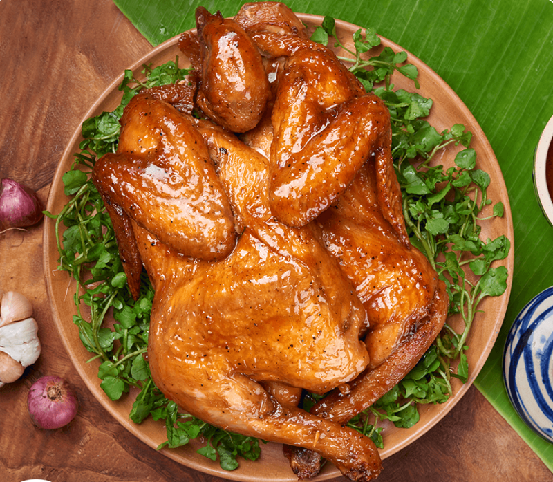 Món gà nướng bơ sa tế ngon vô đối cho ngày cuối tuần
