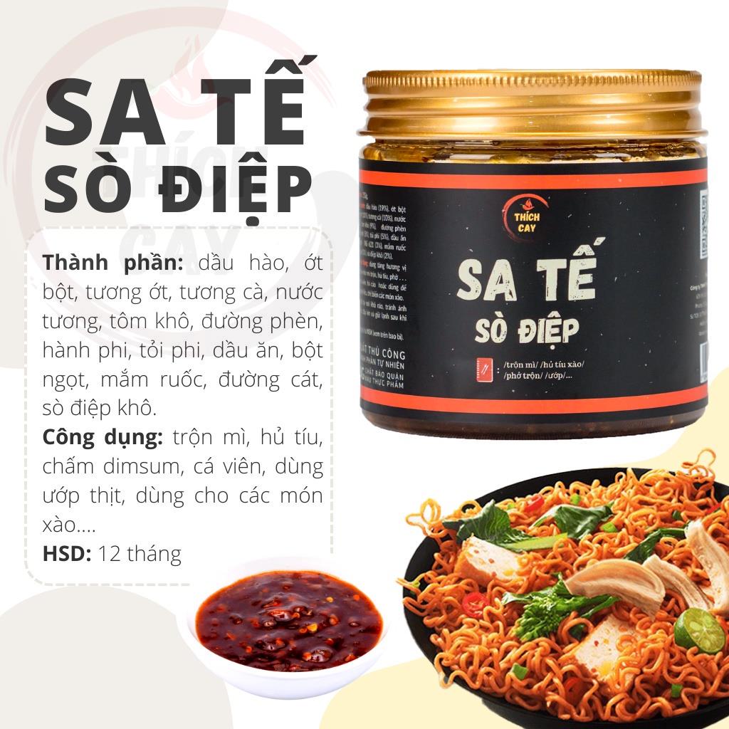 Sa tế sò điệp Thích Cay 250g