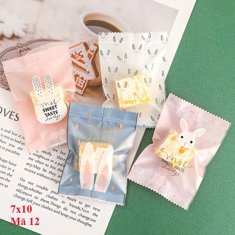 (Thanh Lý) 100 Túi Kẹo 7x10cm Nhiều Mẫu – Túi Gói Bánh Kẹo, Quà Tặng Handmade