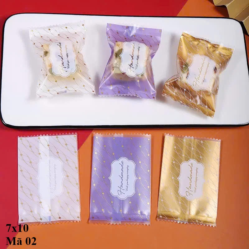 (Thanh Lý) 100 Túi Kẹo 7x10cm Nhiều Mẫu – Túi Gói Bánh Kẹo, Quà Tặng Handmade