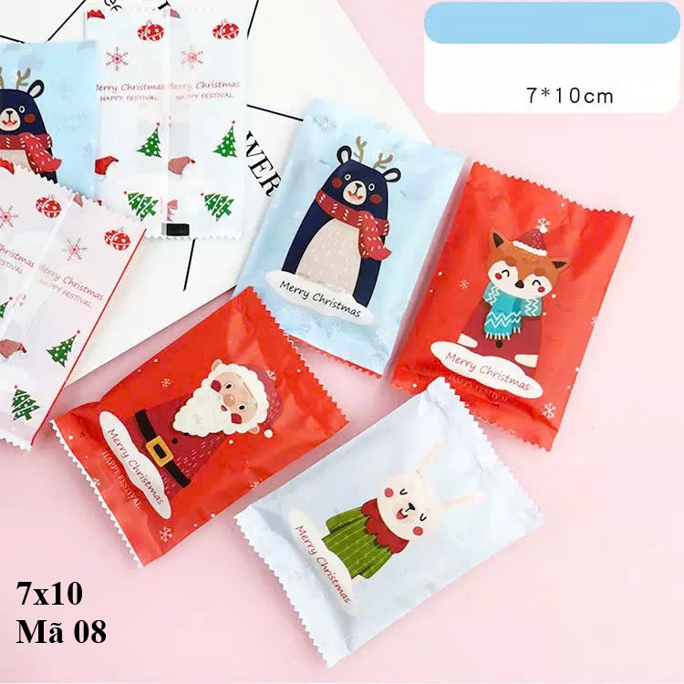 (Thanh Lý) 100 Túi Kẹo 7x10cm Nhiều Mẫu – Túi Gói Bánh Kẹo, Quà Tặng Handmade
