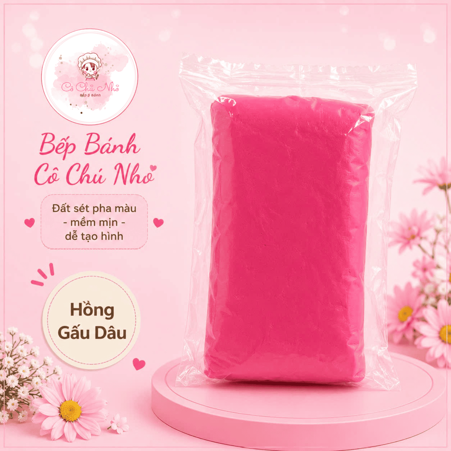 (500g/túi) Đất nặn cho trẻ em, đã tạo màu, đã đóng gói bán lẻ, model: HNPMS01 ,mới 100%