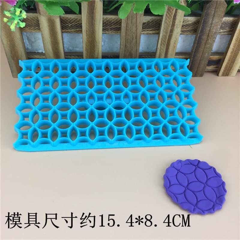 Miếng nhựa xanh nhấn vân các mẫu