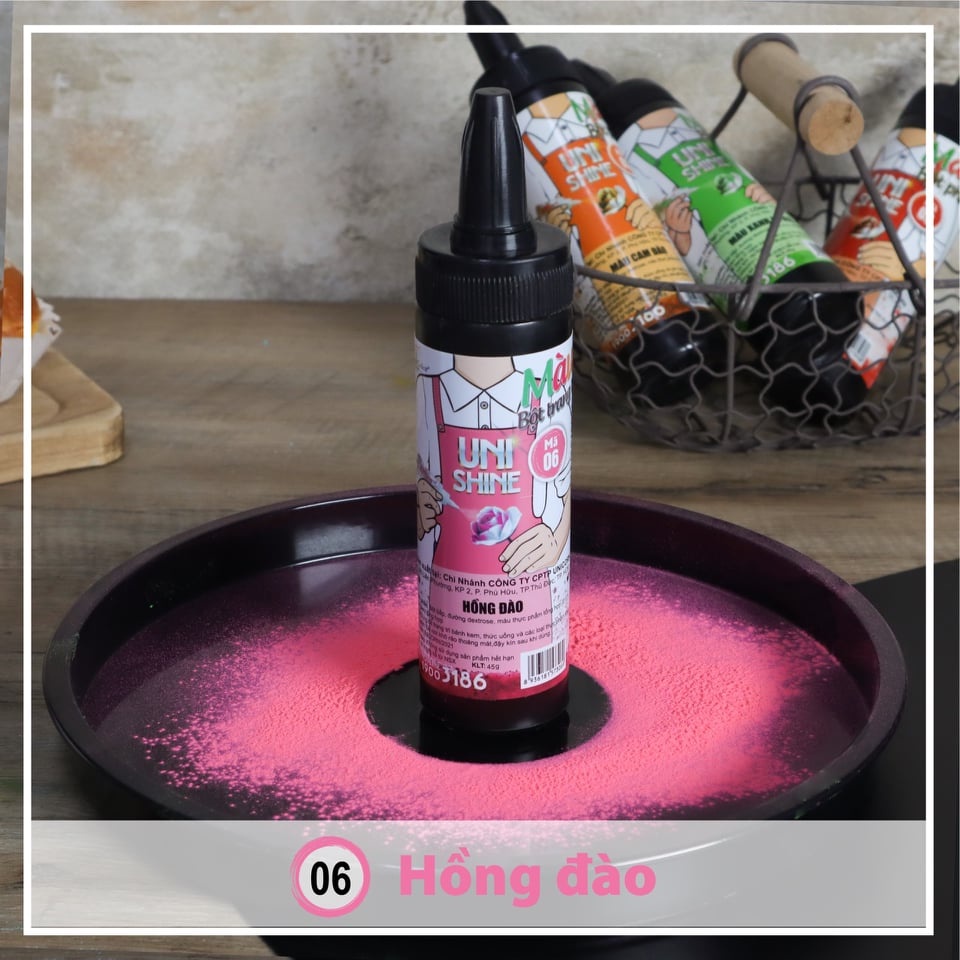 Màu bột phun thực phẩm UNICORN - 45g