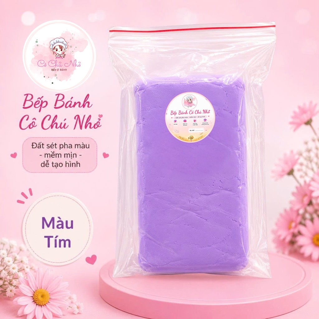 (Đanh mềm) Đất nặn cho trẻ em, đã tạo màu, đã đóng gói bán lẻ 100g/túi, model: HNPMS01, mới 100%