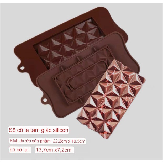 Khuôn silicon đổ socola các mẫu
