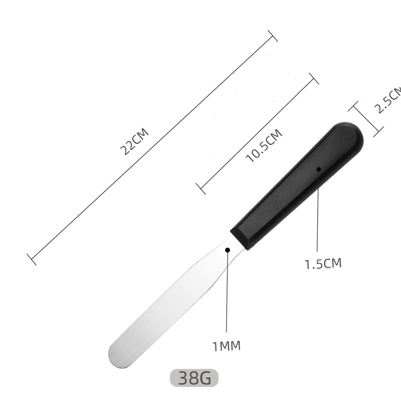 Dao chà láng cán đen nhỏ