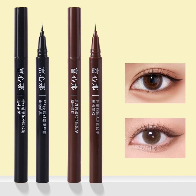 Bút kẻ mắt dạng lỏng siêu mịn, chống mồ hôi, lâu trôi và không thấm nước