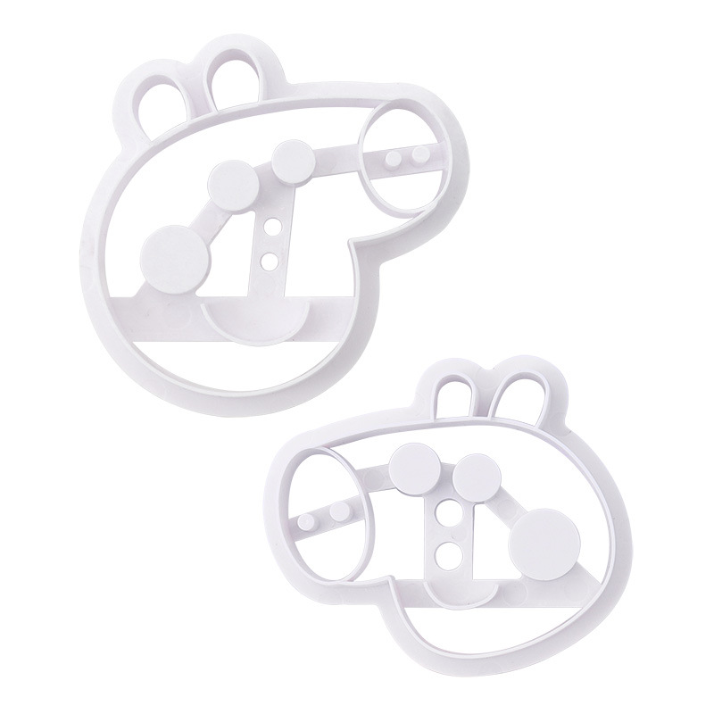 Khuôn nhấn heo peppa (bố + mẹ)
