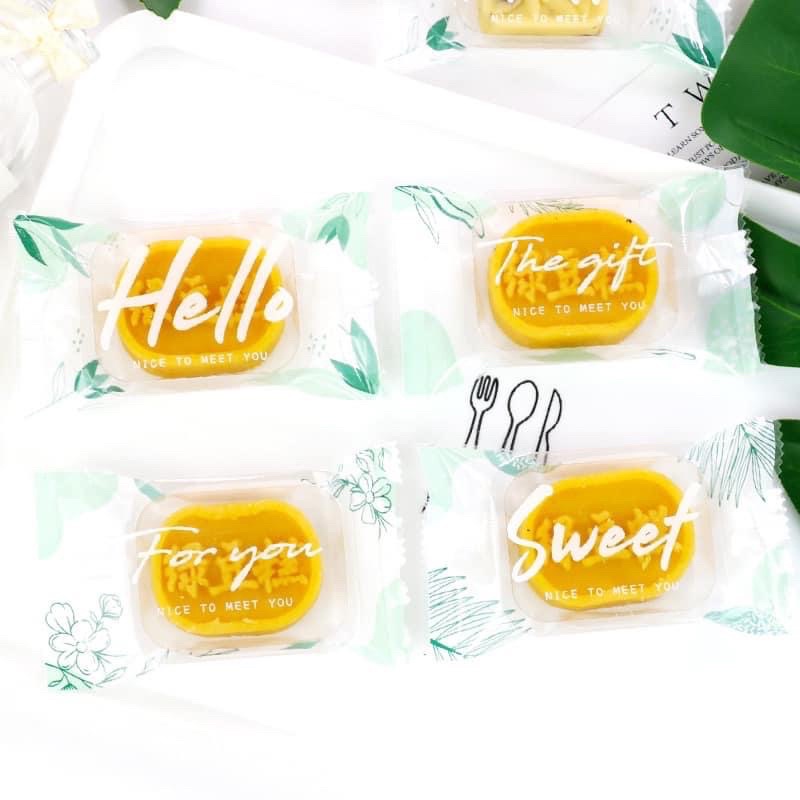 Set 100 túi bánh dứa các loại (không kèm khay)