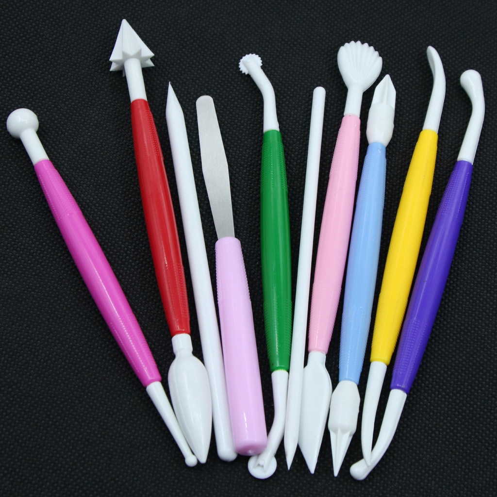 Bộ Tools 10 Cây Làm Fondant Bánh Các Loại