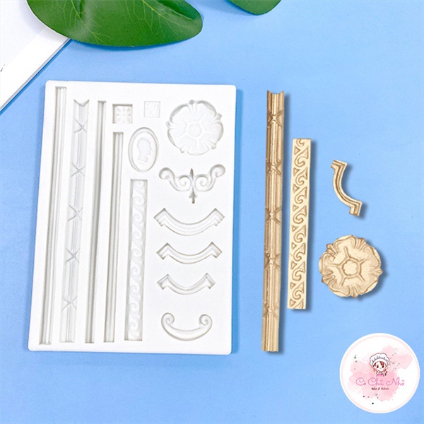 Khuôn Silicon dây chuyền kiểu cổ điển - 3671