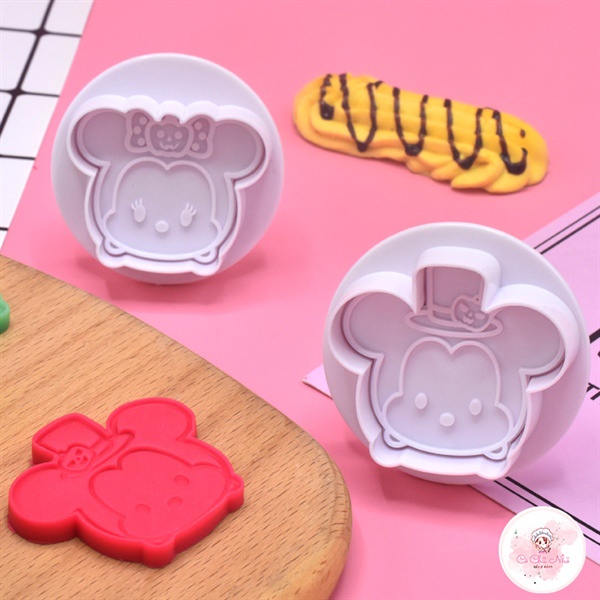 Bộ khuôn cắt bánh quy hoạt hình 3D mới Chuột Mickey (THM076)