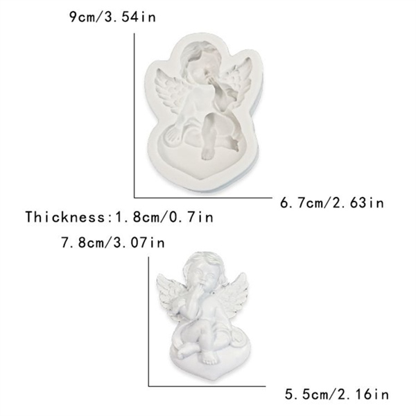 Khuôn Silicon thiên thần (nhiều mẫu)