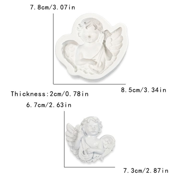 Khuôn Silicon thiên thần (nhiều mẫu)