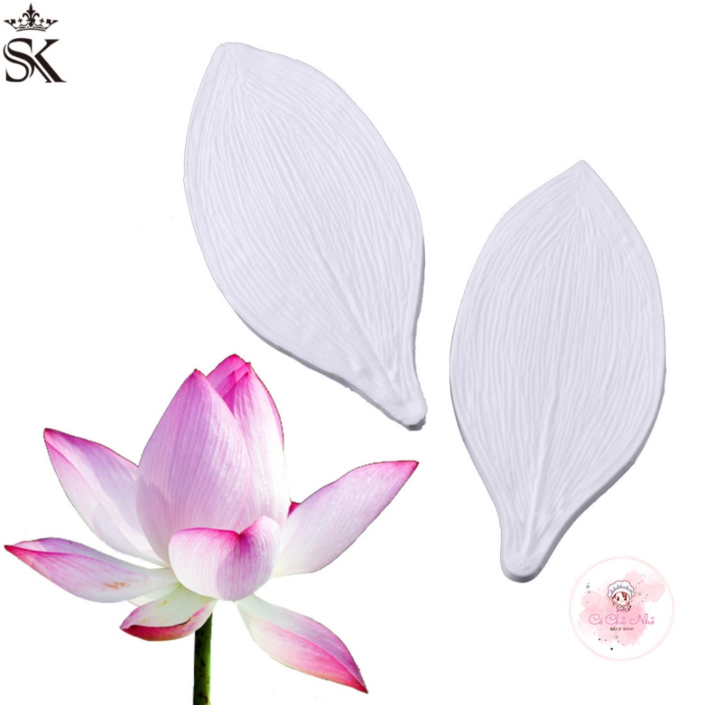 Khuôn Silicon gân hoa sen - FTMJ21118