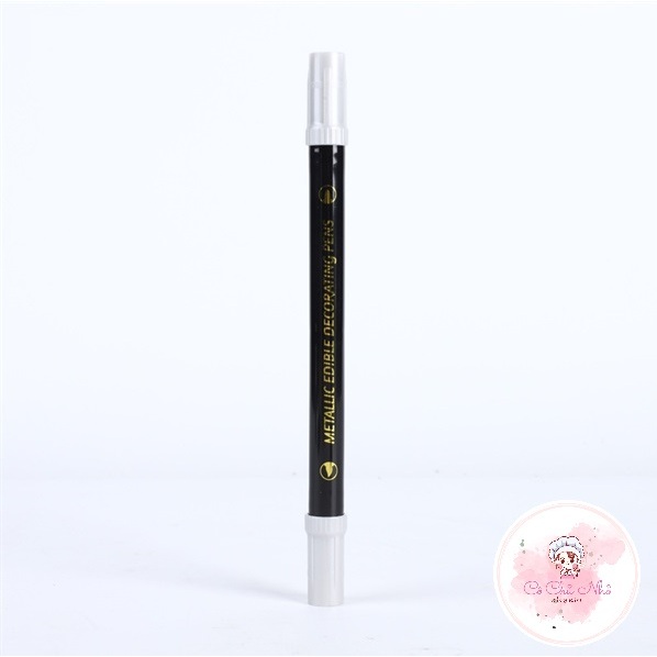 Bút vẽ thực phẩm trắng, vàng, bạc