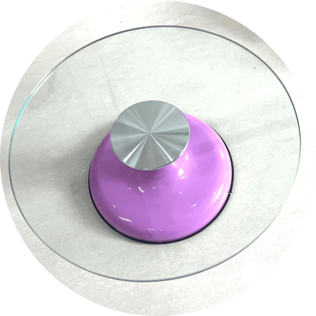 Bàn xoay mặt kính