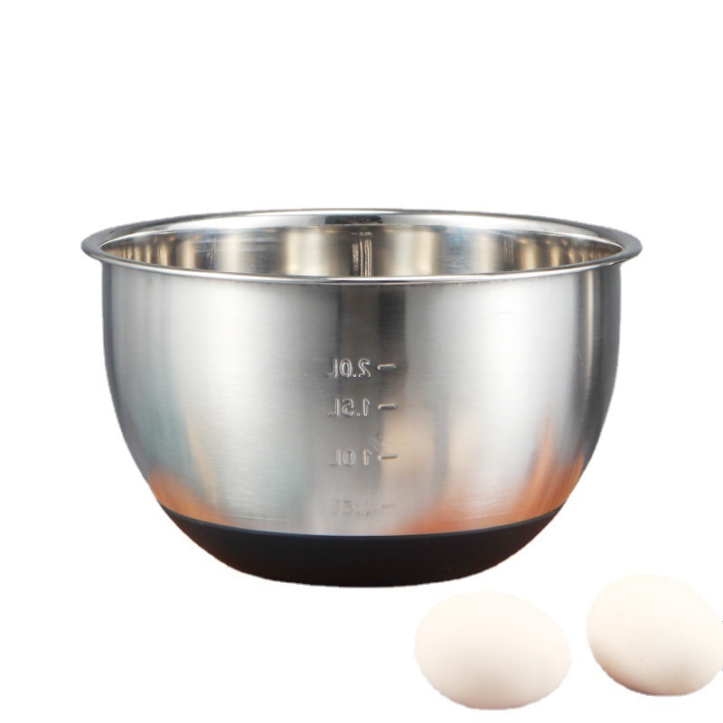 Âu trộn bột đế silicon