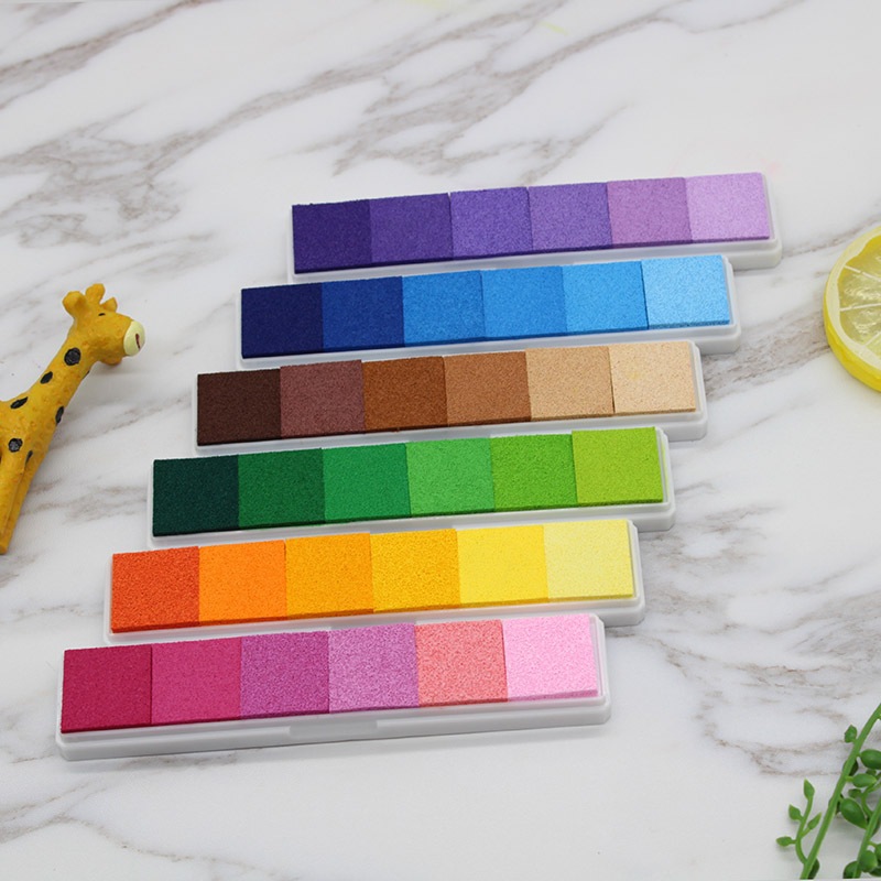 Mực in cho con dấu và bàn in thẻ nhỏ - Let's Color