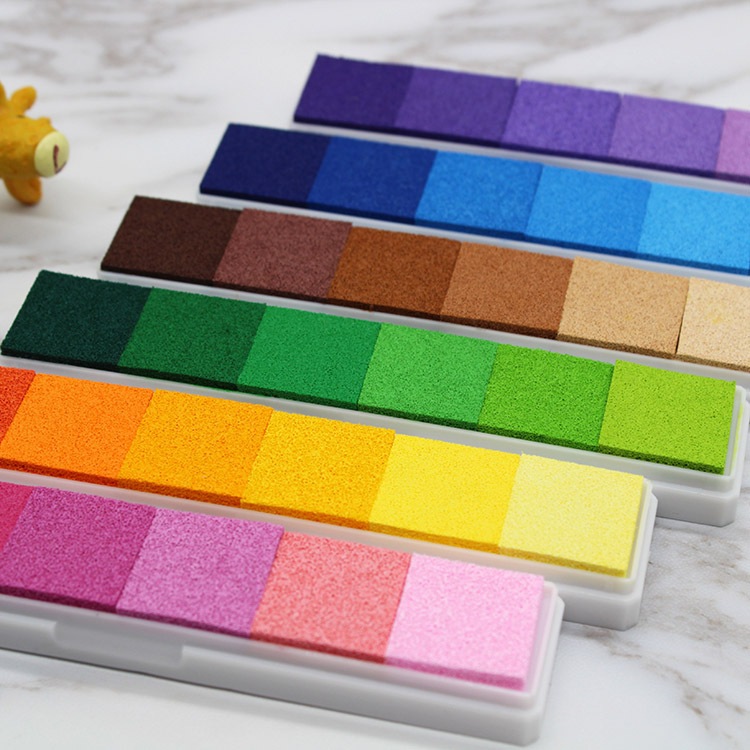 Mực in cho con dấu và bàn in thẻ nhỏ - Let's Color