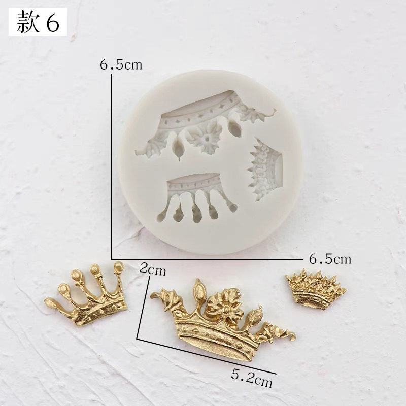 Khuôn Silicon 3 vương miện mới -3806