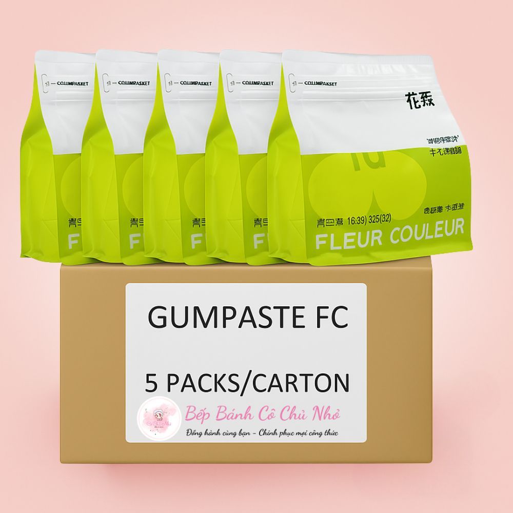 Gumpaste Fleur Couleur màu – Kẹo đường tạo hình hoa lá