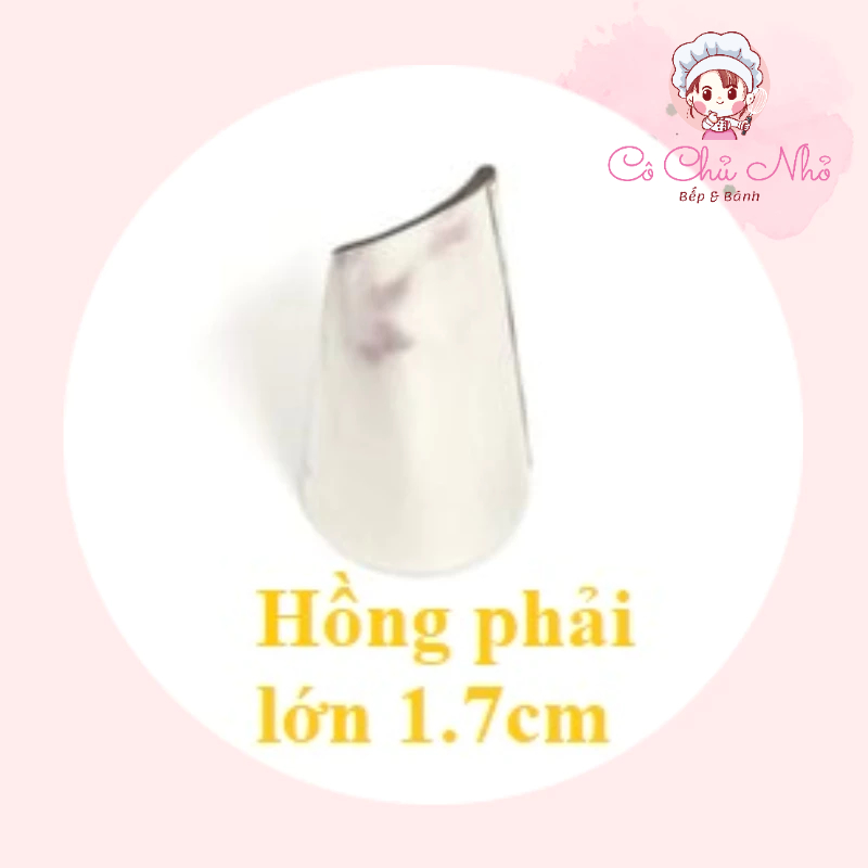 Đui hồng phải lớn (1.7cm)