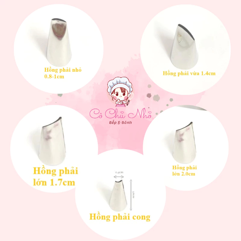 Đui hồng phải lớn (1.7cm)